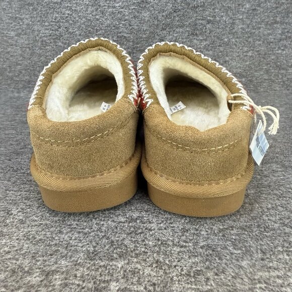 ✅Cushionaire Women’s Sz 7M Keto Slip On Suede Mule Slipper Faux Fur Lining NEW! - Picture 7 of 10